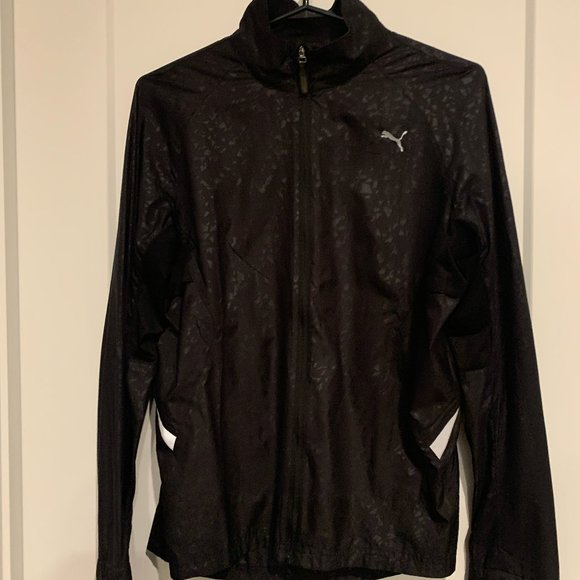Black Puma running jacket - Picture 1 of 4